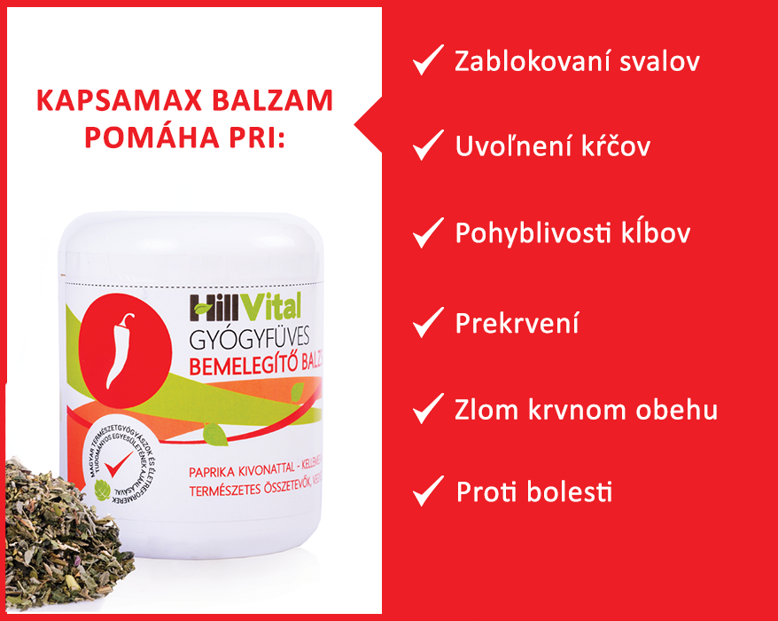 masť na stuhnuté svaly a kĺby